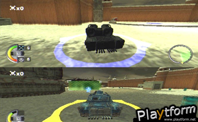 World Destruction League: Thunder Tanks (PlayStation 2)