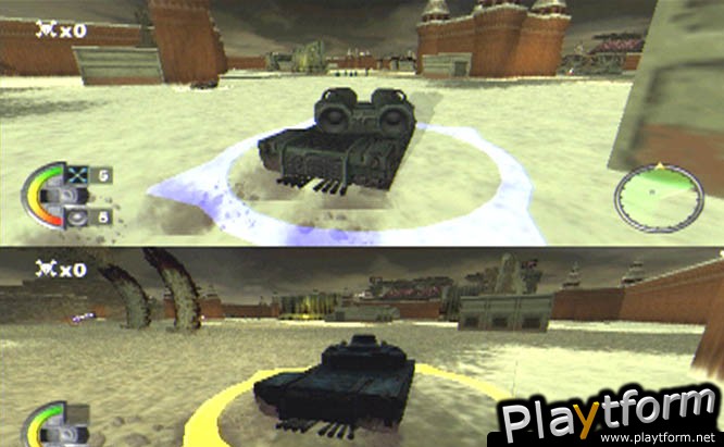 World Destruction League: Thunder Tanks (PlayStation 2)