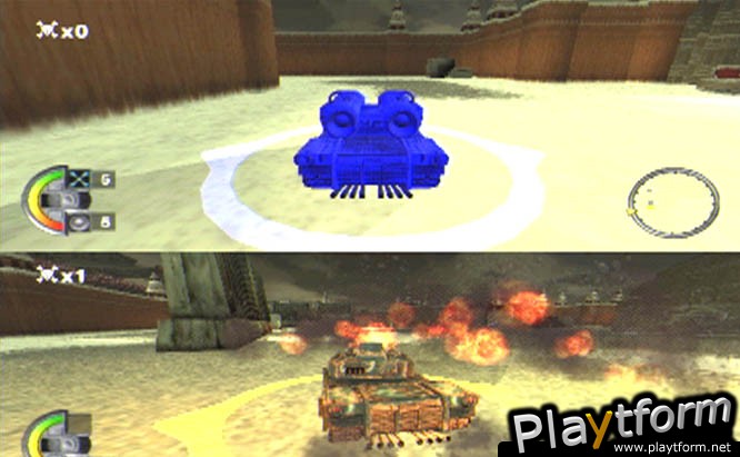 World Destruction League: Thunder Tanks (PlayStation 2)