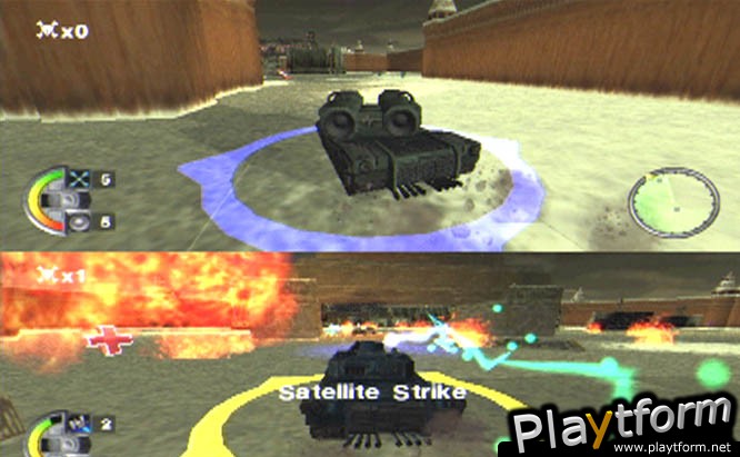 World Destruction League: Thunder Tanks (PlayStation 2)