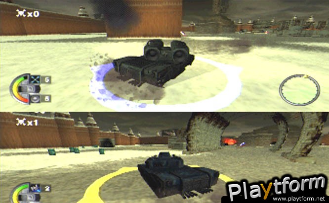 World Destruction League: Thunder Tanks (PlayStation 2)