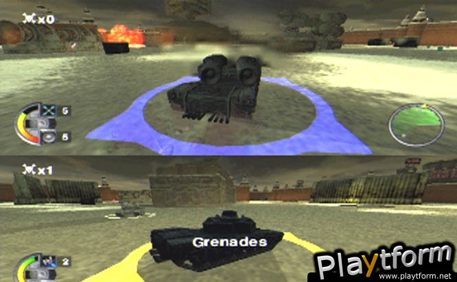 World Destruction League: Thunder Tanks (PlayStation 2)