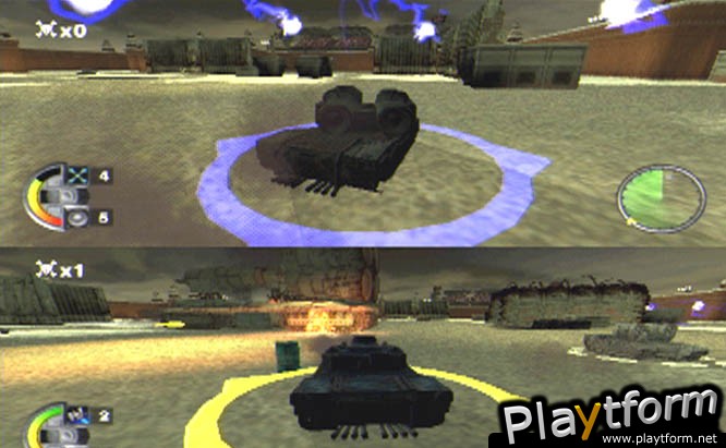 World Destruction League: Thunder Tanks (PlayStation 2)