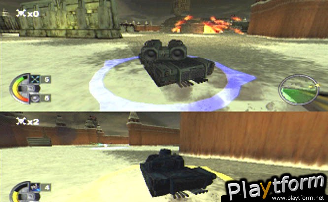 World Destruction League: Thunder Tanks (PlayStation 2)