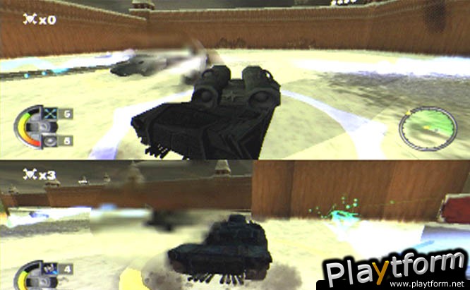 World Destruction League: Thunder Tanks (PlayStation 2)