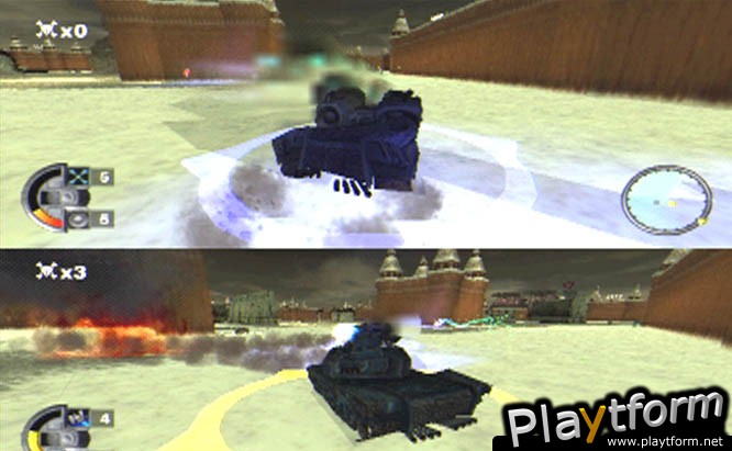 World Destruction League: Thunder Tanks (PlayStation 2)