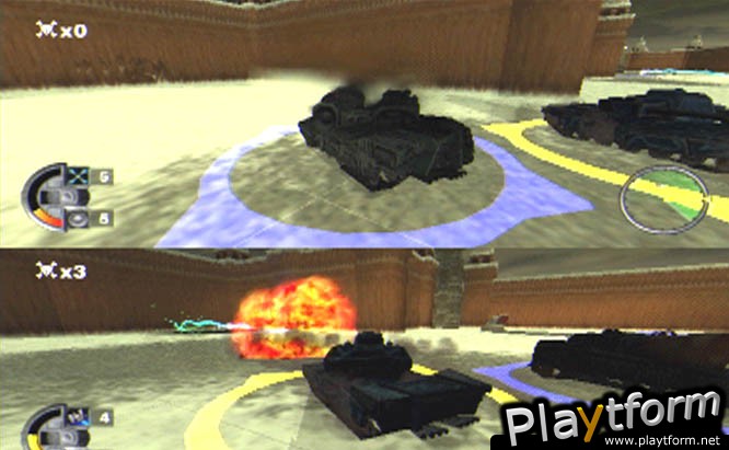 World Destruction League: Thunder Tanks (PlayStation 2)