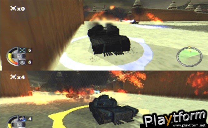 World Destruction League: Thunder Tanks (PlayStation 2)