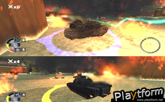 World Destruction League: Thunder Tanks (PlayStation 2)