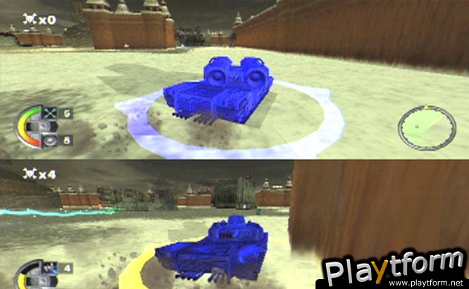 World Destruction League: Thunder Tanks (PlayStation 2)