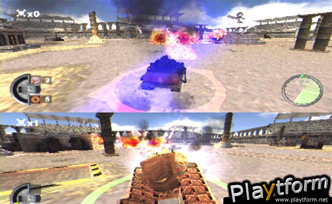 World Destruction League: Thunder Tanks (PlayStation 2)