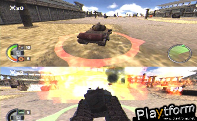 World Destruction League: Thunder Tanks (PlayStation 2)