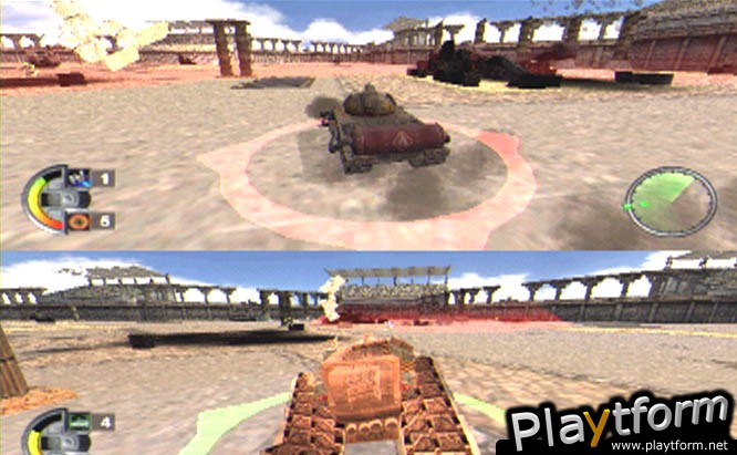 World Destruction League: Thunder Tanks (PlayStation 2)