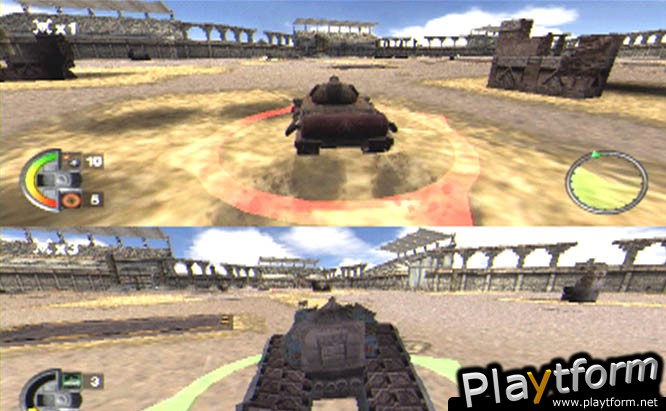 World Destruction League: Thunder Tanks (PlayStation 2)