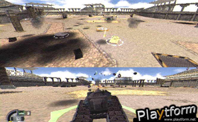 World Destruction League: Thunder Tanks (PlayStation 2)