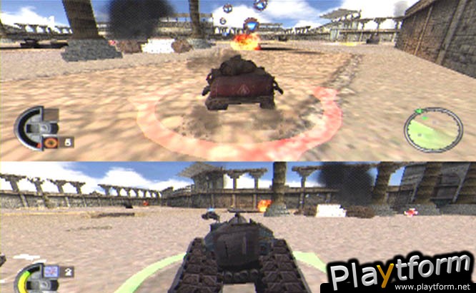 World Destruction League: Thunder Tanks (PlayStation 2)