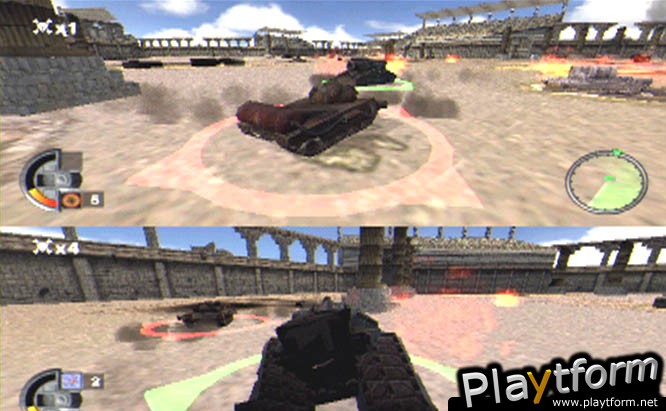 World Destruction League: Thunder Tanks (PlayStation 2)