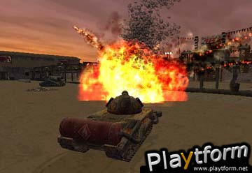 World Destruction League: Thunder Tanks (PlayStation 2)