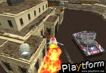 World Destruction League: Thunder Tanks (PlayStation 2)