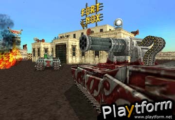 World Destruction League: Thunder Tanks (PlayStation 2)