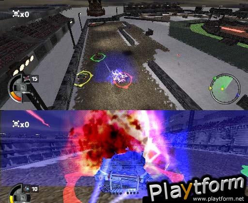 World Destruction League: Thunder Tanks (PlayStation 2)