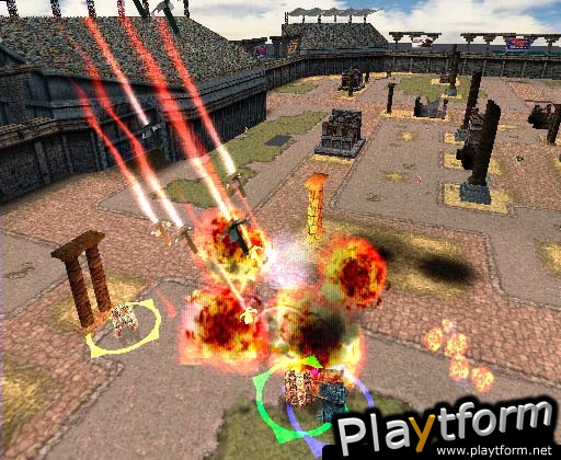 World Destruction League: Thunder Tanks (PlayStation 2)