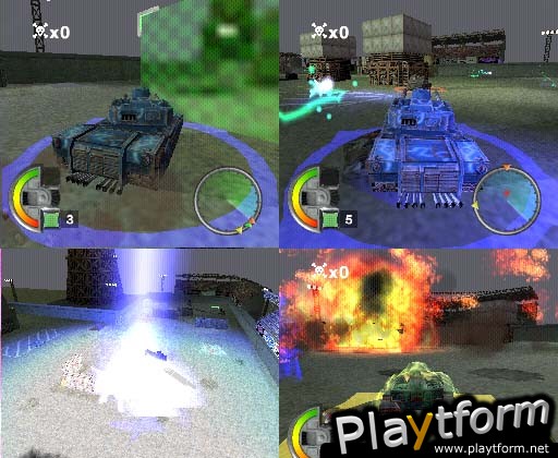 World Destruction League: Thunder Tanks (PlayStation 2)