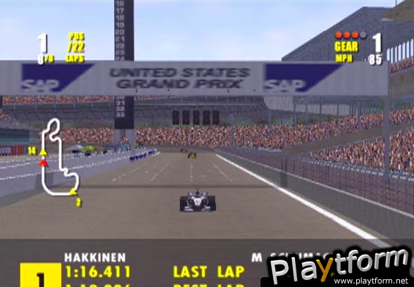 F1 Championship Season 2000 (PlayStation 2)