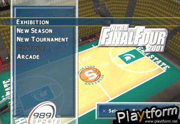 NCAA Final Four 2001 (PlayStation 2)