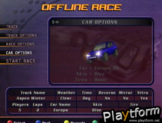 Speed Devils Online Racing (Dreamcast)