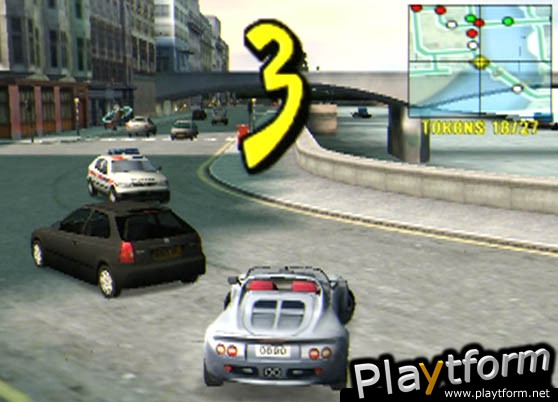 Top Gear Dare Devil (PlayStation 2)