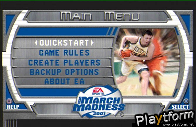 NCAA March Madness 2001 (PlayStation)