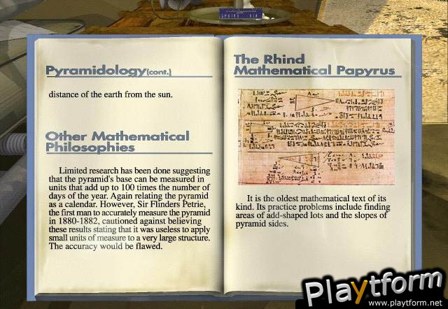 Riddle of the Sphinx: An Egyptian Adventure (PC)