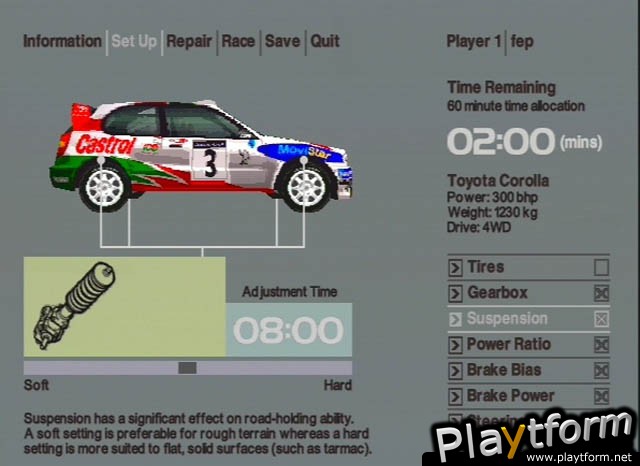 Colin McRae Rally 2.0 (PlayStation)