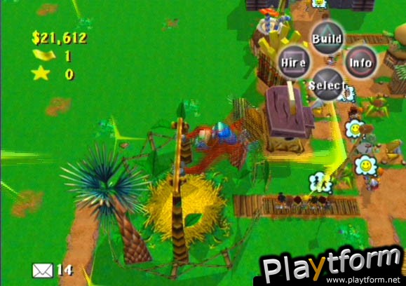 Theme Park Roller Coaster (PlayStation 2)