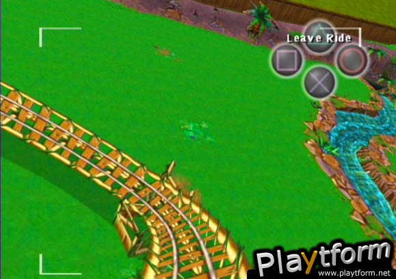 Theme Park Roller Coaster (PlayStation 2)