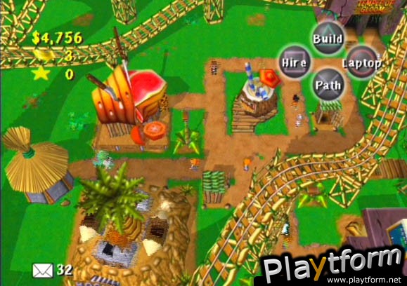 Theme Park Roller Coaster (PlayStation 2)