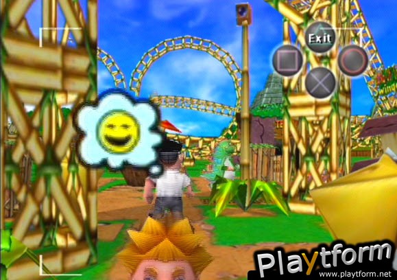 Theme Park Roller Coaster (PlayStation 2)