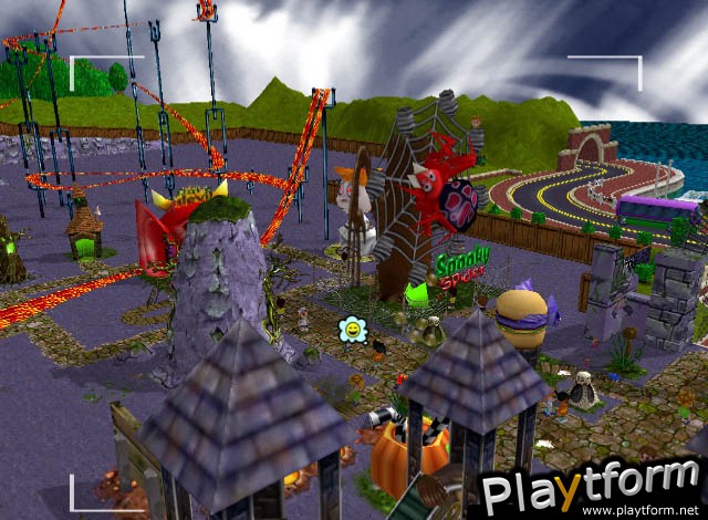 Theme Park Roller Coaster (PlayStation 2)