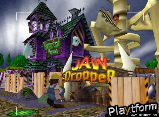 Theme Park Roller Coaster (PlayStation 2)