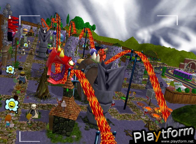 Theme Park Roller Coaster (PlayStation 2)