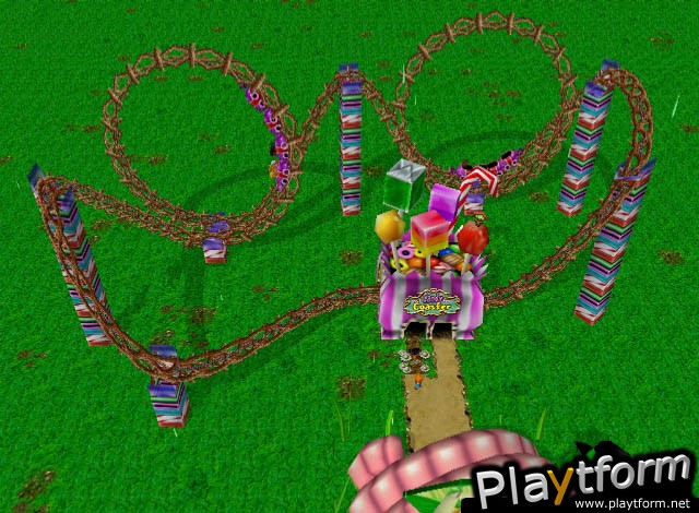 Theme Park Roller Coaster (PlayStation 2)