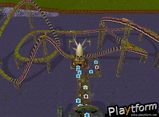 Theme Park Roller Coaster (PlayStation 2)