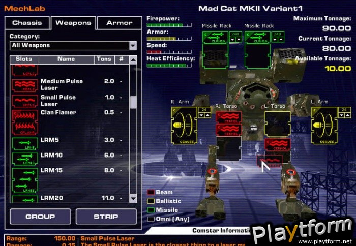 MechWarrior 4: Vengeance (PC)