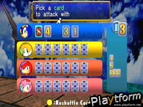 Sonic Shuffle (Dreamcast)