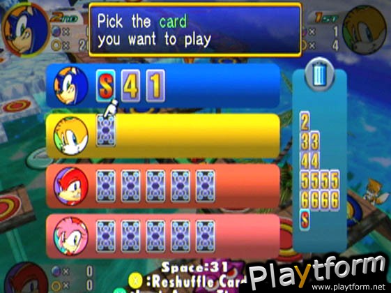 Sonic Shuffle (Dreamcast)