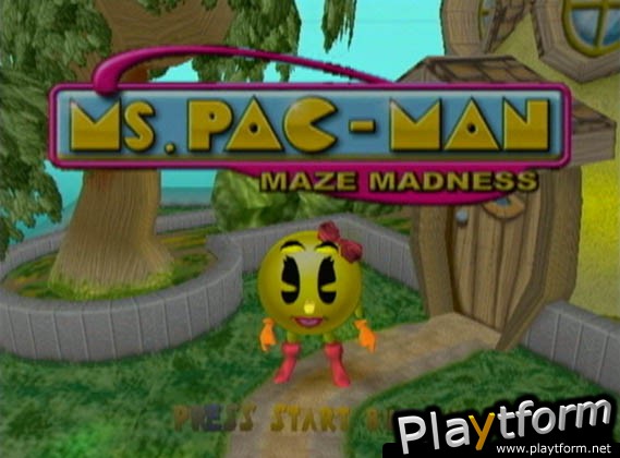 Ms. Pac-Man Maze Madness (Dreamcast)