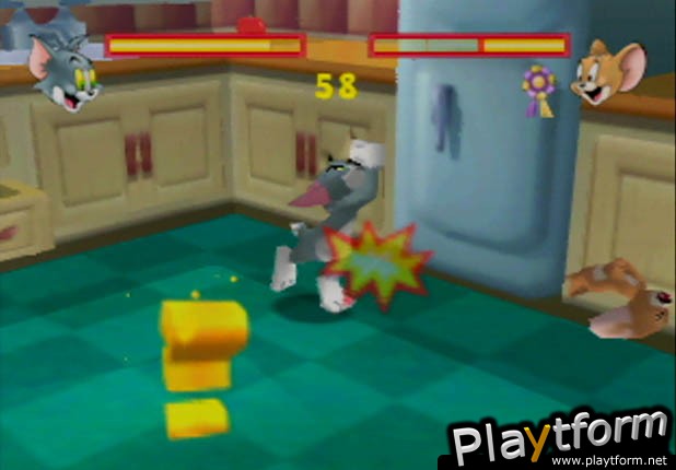 Tom and Jerry in Fists of Furry (Nintendo 64)