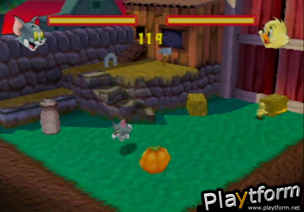 Tom and Jerry in Fists of Furry (Nintendo 64)