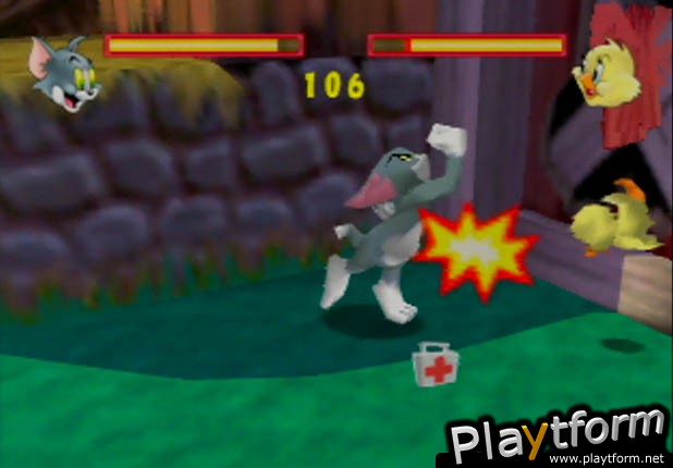 Tom and Jerry in Fists of Furry (Nintendo 64)